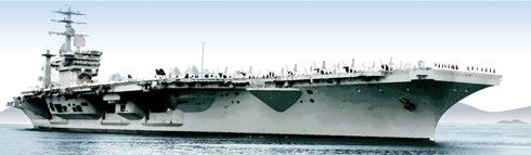 ITA0503 - USS Nimitz CV-60 boot om te monteren en te schilderen - 1