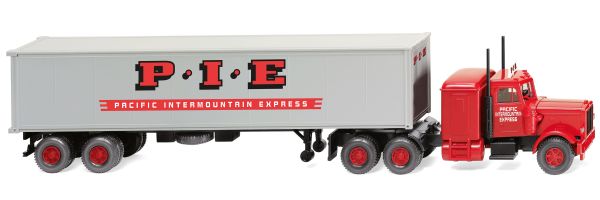 WIK052706 - HANOMAG Henschel met PIE containertrailer - 1