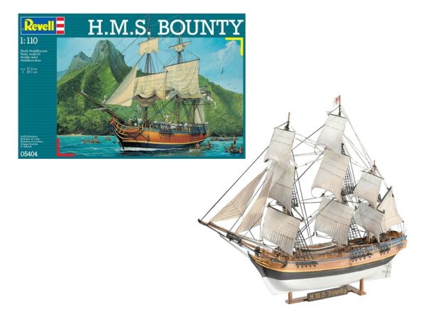 REV05404 - HMS Bounty boot om in elkaar te zetten en te schilderen - 1
