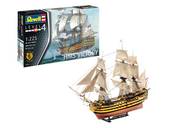 REV05408 - HMS Victory boot om in elkaar te zetten en te schilderen - 1