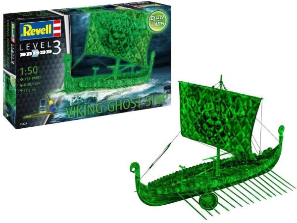 REV05428 - Bouw en schilder viking spookschip - 1