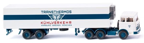 WIK054302 - MERCEDES 6x4 met koelwagen 2 assen TRANSTHERMOS - 1