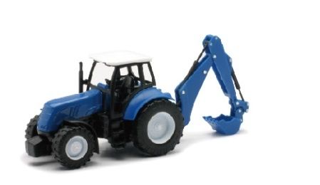 NEW05683C - Trekker met blauwe dieplepel - 1