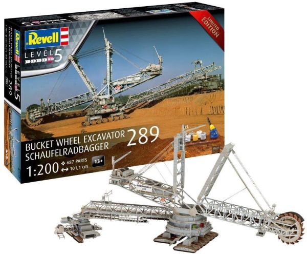 REV05685 - O&K 289 Graafmachine - Limited Edition met verf om te monteren en te schilderen - 1