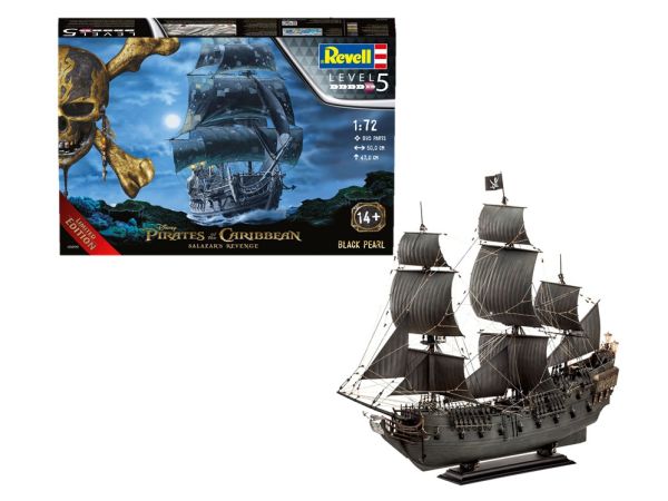 REV05699 - Black Pearl PIRATEN VAN DE CARIBISCH om in elkaar te zetten en te schilderen - 1