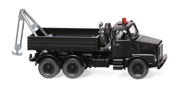 WIK063409 - VOLVO N10 6x4 takelwagen zwart - 1