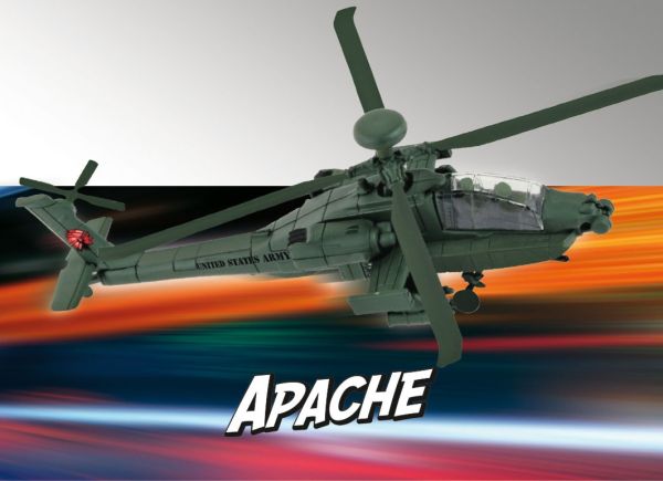 REV06453 - AH-64 Apache-helikopter om in elkaar te zetten - 1