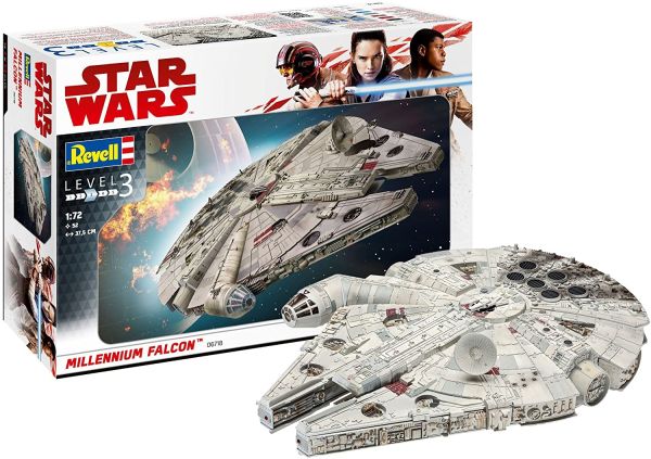 REV06718 - Bouw en schilder Millennium Falcon modelbouw ruimteschip - 1