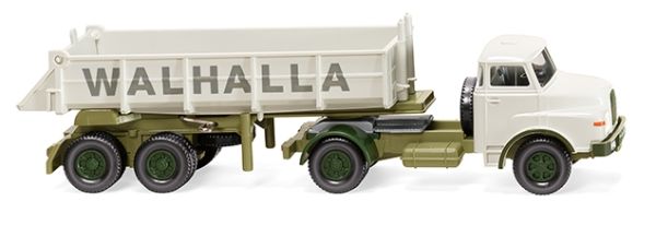 WIK067707 - MAN 4x2 met kipper 2 Assen WALHALLA KALK - 1