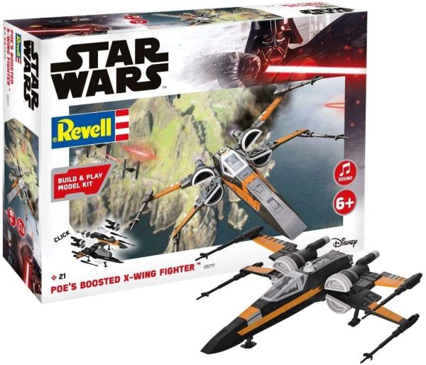 REV06777 - Bouw en speel Poe STAR WARS Boosted X-wing Fighter - 1