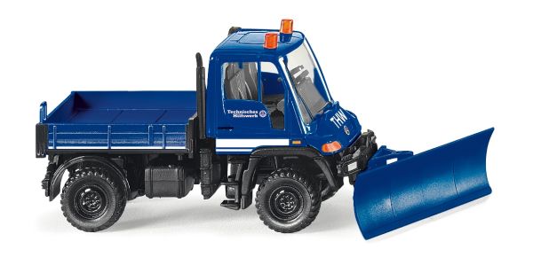 WIK069322 - UNIMOG U 400 kipper met THW-blad - 1