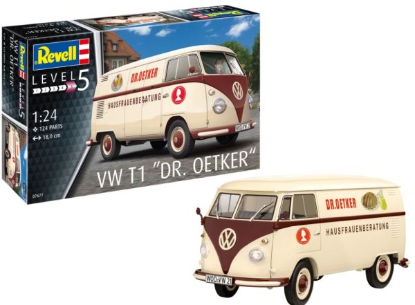 REV07677 - VOLKSWAGEN T1 DR. OETKER om te monteren en te schilderen - 1