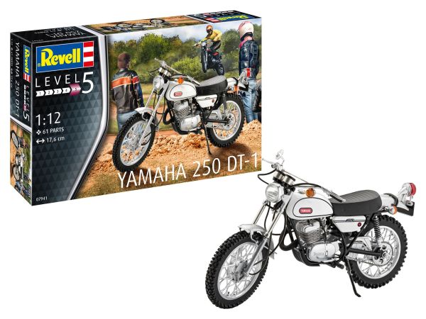 REV07941 - YAMAHA 250 DT 1 motorfiets om te monteren en te schilderen - 1