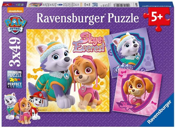 RAV080083 - Puzzels 3x49 stukjes PAW PATROL - 1