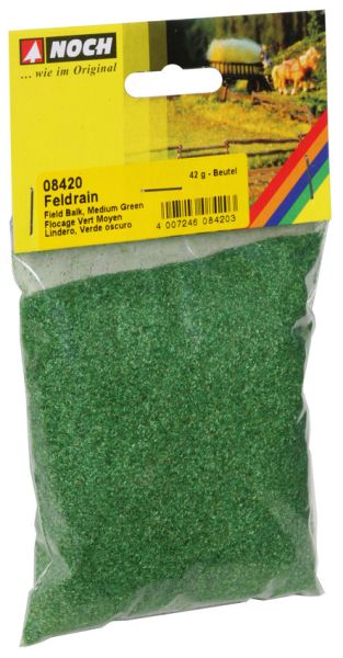 NOC08420 - Zak medium groene stroomden 42grs - 1