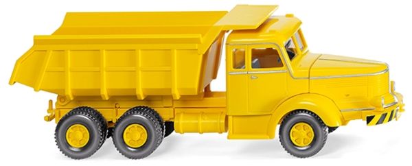 WIK086635 - KRUPP Titan 6x2 kipper Geel - 1