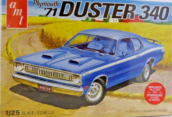 AMT1118M/12 - PLYMOUTH Duster 340 1971 om te assembleren en te schilderen - 1