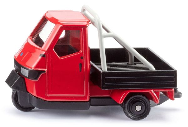 SIK1122 - PIAGGIO Ape Cross rood en zwart in blisterverpakking - 1