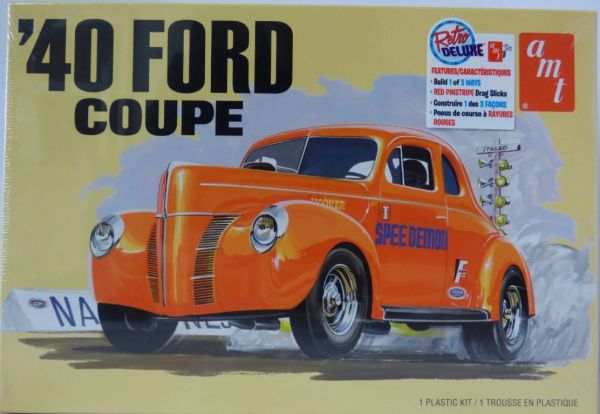AMT1141M/12 - FORD Coupé V8 1940 om te assembleren en te schilderen - 1