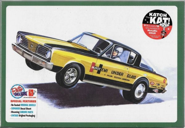 AMT1153/12 - PLYMOUTH Barracuda - Hemi Under Glass 1966 om te assembleren en te schilderen - 1
