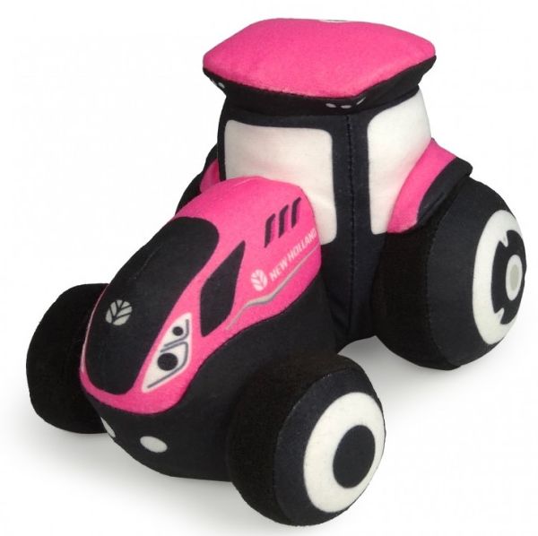 UHK1157 - NEW HOLLAND T7 roze pluche - 16 cm - 1