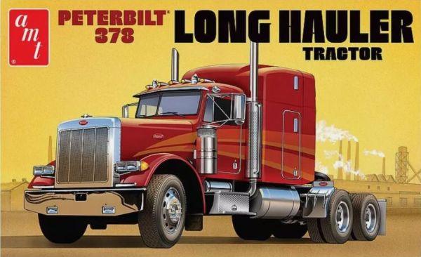 AMT1169/08 - PETERBILT 378 6x4 om te monteren en te schilderen - 1