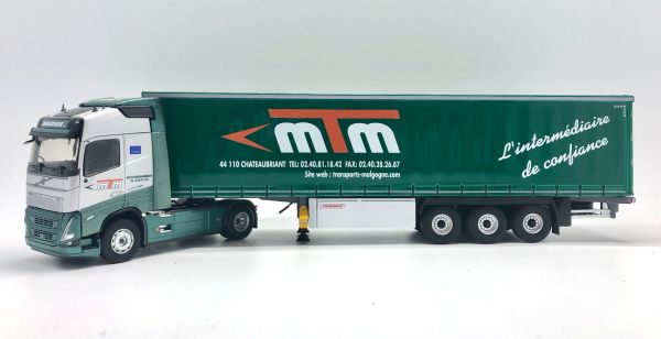 ELI117649 - VOLVO FH 4x2 2020 met 3 Asaanhangwagen - Transport MALGOGNE - 1