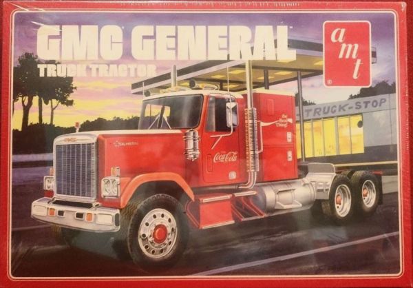 AMT1179/06 - GMC General 6x4 1976 - COCA-COLA om te monteren en te schilderen - 1