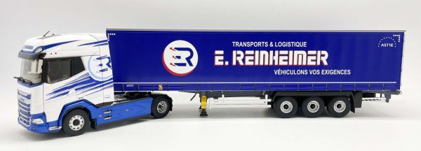 ELI118293 - DAF XG+ 4x2 met 3 assen aanhanger Transports E.REINHEIMER - 1