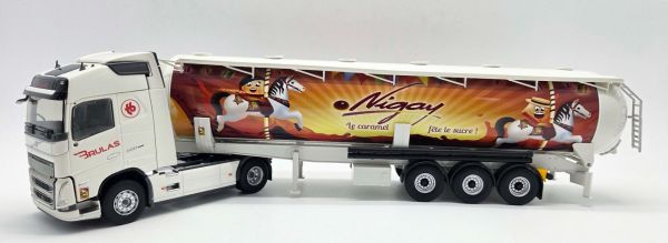 ELI118501 - VOLVO FH 4x2 2020 met NIGAY Pulvee-tank - Caramel viert suiker - BRULAS Transport - 1