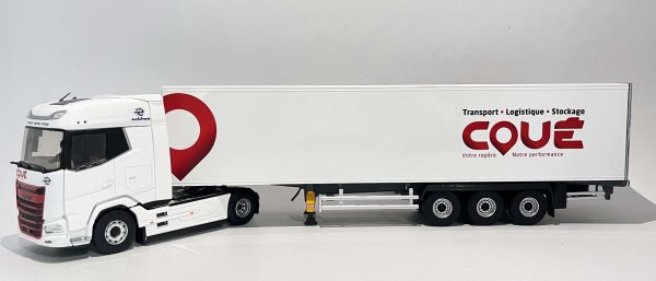 ELI118542 - DAF XG 4x2 met 3-assige aanhanger, COUE Transport - 1