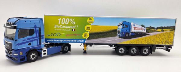 ELI118606 - MAN TGX GX 4x2 met 3-assige trailer ROUSSET - 1