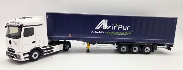 ELI118609 - MERCEDES-BENZ E Actros 4x2 met ALTRANS AIR'PUR 3-assige schuifzeiloplegger - 1