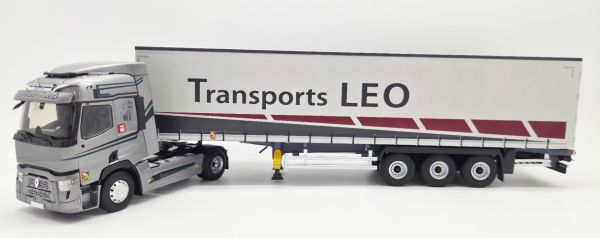 ELI118723 - Renault T 480 4x2 uit 2021 met tautliner-trailer, TRANSPORTS LEO - 1