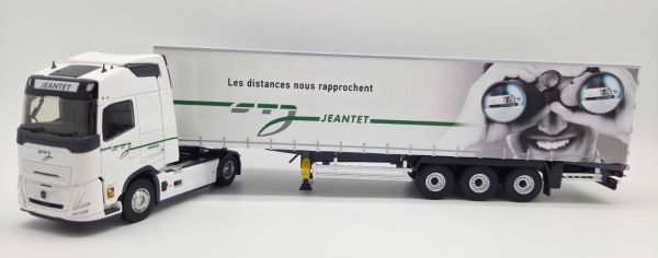 ELI118825 - VOLVO FH Aero 4x2 met 3-assige trailer JEANTET BESANCON - 1