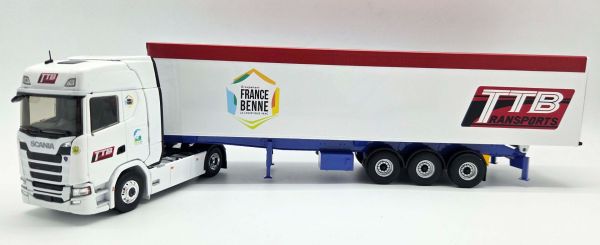 ELI118874 - SCANIA 500S 4x2 met 3-assige kipperoplegger voor graan (TTB) - 1