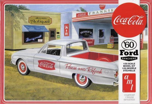 AMT1189M/12 - FORD Ranchero 1960 - COCA-COLA om te monteren en te schilderen - 1