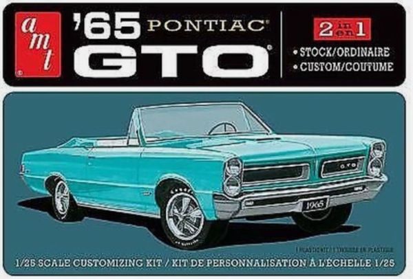 AMT1191M/12 - PONTIAC GTO 1965 om te monteren en te schilderen - 1