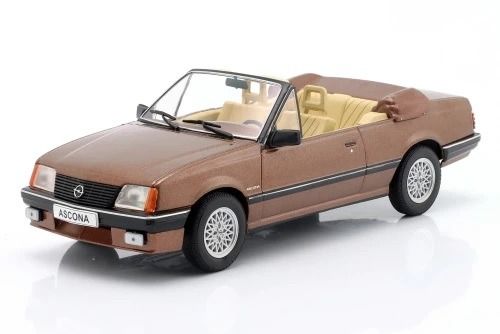 WBXWB124255 - 1985 OPEL Ascona C Cabriolet, Bruin - 1