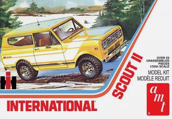 AMT1248/12 - INTERNATIONAL Scout II 1977 om te monteren en te schilderen - 1