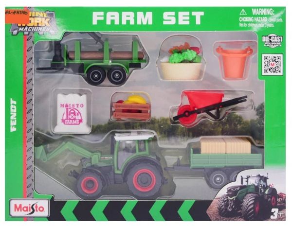 MST12564-C - FENDT 209 Vario-set met voorlader, aanhangwagen, bosbouw-aanhangwagen en accessoires - 1