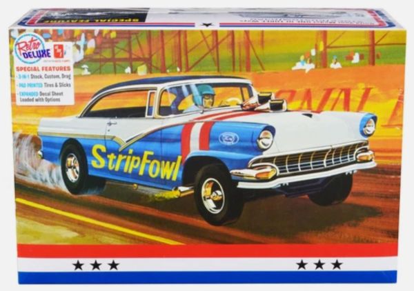 AMT1308/12 - FORD Victoria Hardtop 1956 om te assembleren en te schilderen - 1