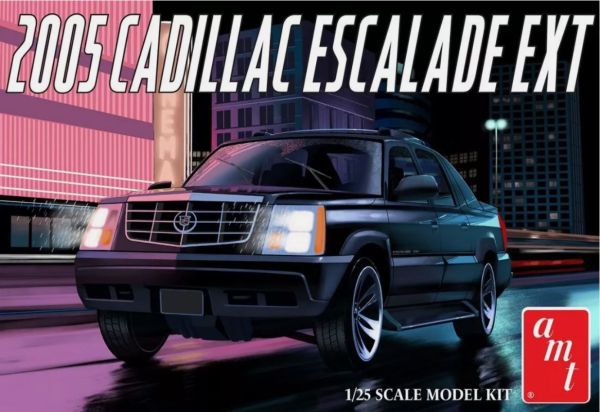 AMT1317/12 - CADILLAC Escalade EXT 2005 om te assembleren en te schilderen - 1