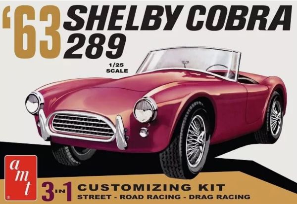 AMT1319/12 - SHELBY Cobra 289 1963 om te assembleren en te schilderen - 1