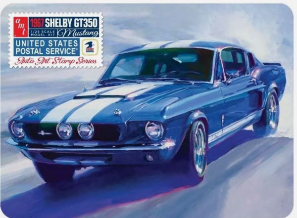 AMT1356/12 - SHELBY GT350 USPS 1967 om te monteren en te schilderen - 1