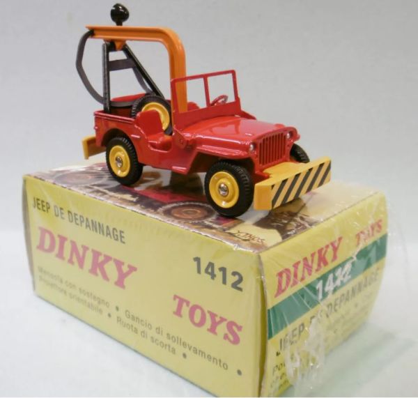 DIN1412 - Rode JEEP-pechhulpwagen - Atlas-editie - 1