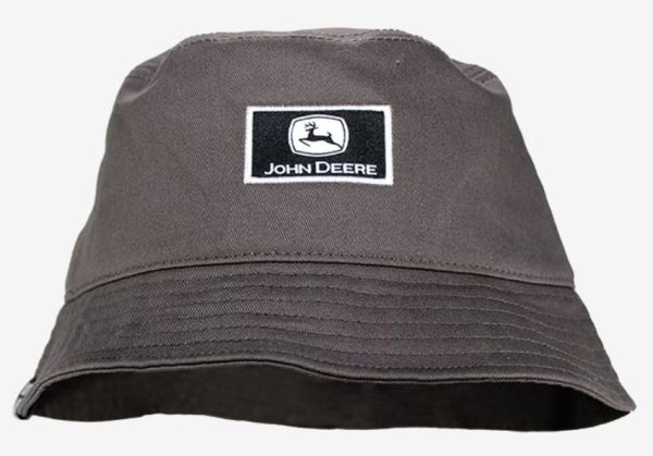 MC14430878CH - JOHN DEERE grijze twill hoed - 1