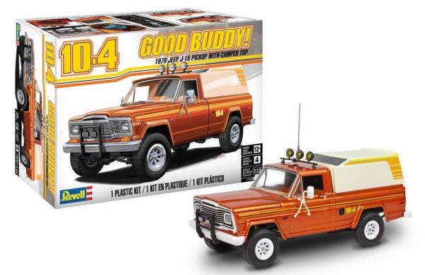 REV14568 - JEEP J-10 Pick-up - Om te bouwen en te schilderen - 1