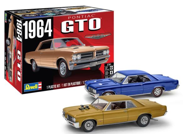 REV14574 - Auto PONTIAC GTO 1964 om te assembleren en te schilderen - 1