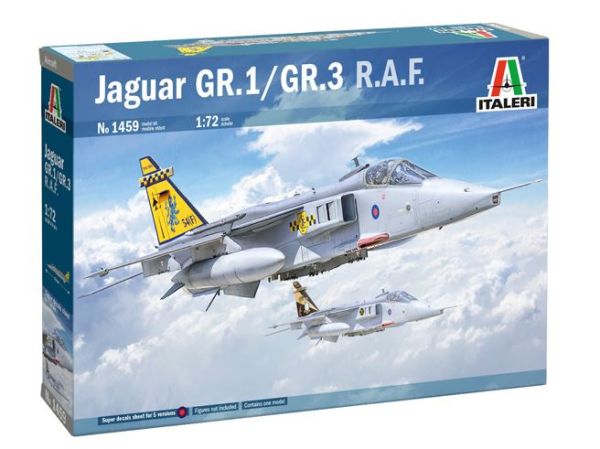 ITA1459 - JAGUAR GR.1-3 / GR.3 R.A.F. vliegtuigen om te assembleren en te schilderen - 1